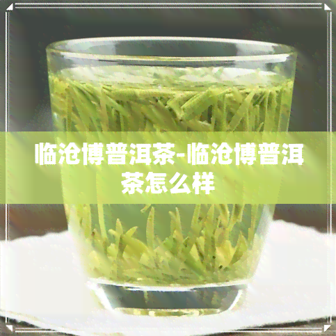 临沧博普洱茶-临沧博普洱茶怎么样