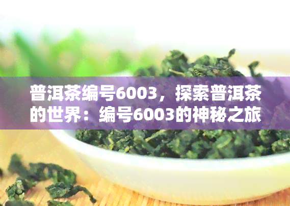 普洱茶编号6003，探索普洱茶的世界：编号6003的神秘之旅