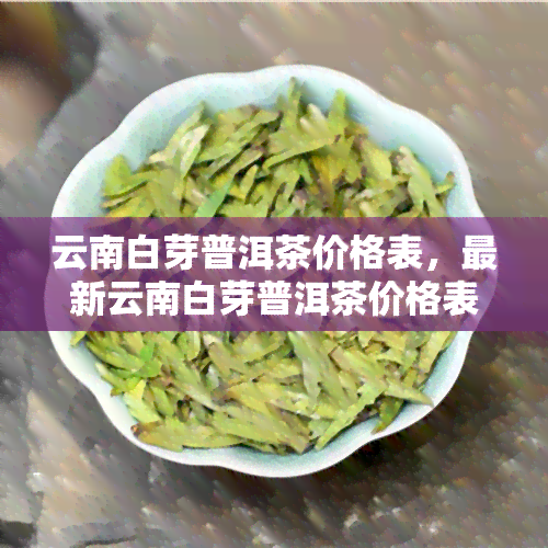 云南白芽普洱茶价格表，最新云南白芽普洱茶价格表，一目了然！