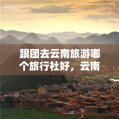 跟团去云南旅游哪个旅行社好，云南旅游攻略：如何选择优质的跟团旅行社？