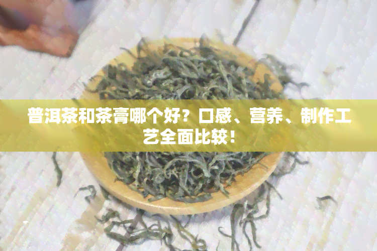 普洱茶和茶膏哪个好？口感、营养、制作工艺全面比较！