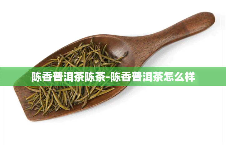 陈香普洱茶陈茶-陈香普洱茶怎么样