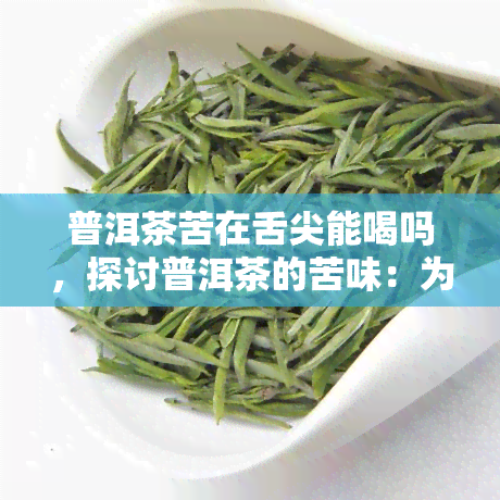 普洱茶苦在舌尖能喝吗，探讨普洱茶的苦味：为什么能在舌尖上品味，又是否适合饮用？