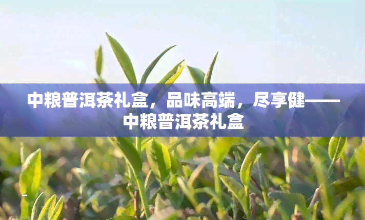 中粮普洱茶礼盒，品味高端，尽享健——中粮普洱茶礼盒