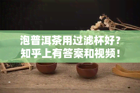 泡普洱茶用过滤杯好？知乎上有答案和视频！