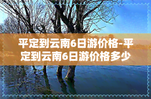 平定到云南6日游价格-平定到云南6日游价格多少