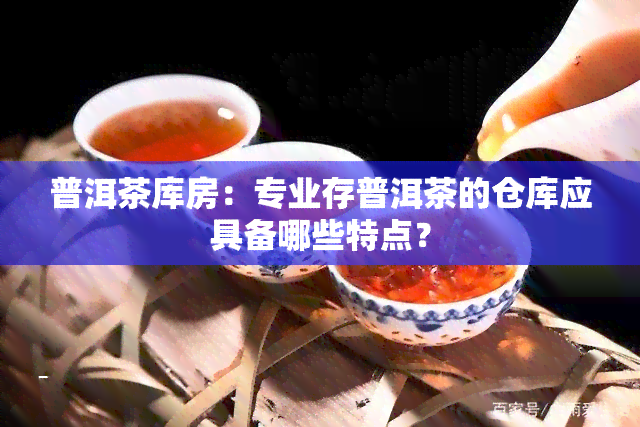 普洱茶库房：专业存普洱茶的仓库应具备哪些特点？