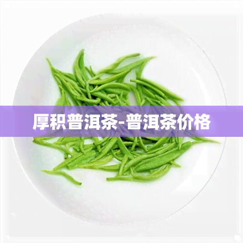 厚积普洱茶-普洱茶价格