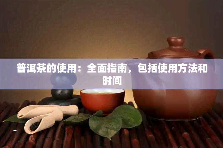 普洱茶的使用：全面指南，包括使用方法和时间