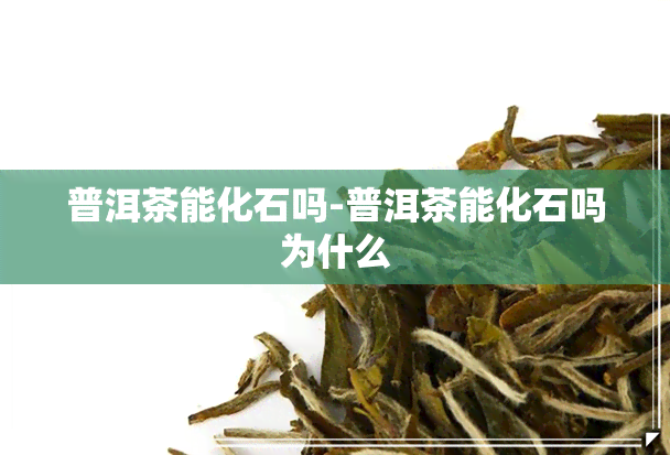 普洱茶能化石吗-普洱茶能化石吗为什么