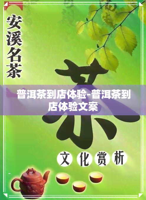 普洱茶到店体验-普洱茶到店体验文案