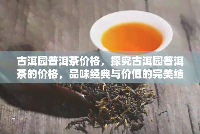 古洱园普洱茶价格，探究古洱园普洱茶的价格，品味经典与价值的完美结合