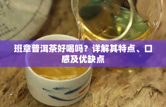 班章普洱茶好喝吗？详解其特点、口感及优缺点