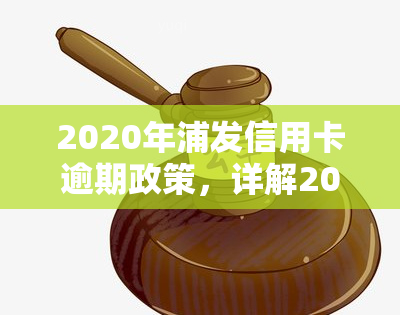 2020年浦发信用卡逾期政策，详解2020年浦发信用卡逾期政策，避免额外罚款和信用受损