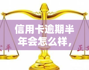 信用卡逾期半年会怎么样，逾期半年：信用卡可能带来的后果