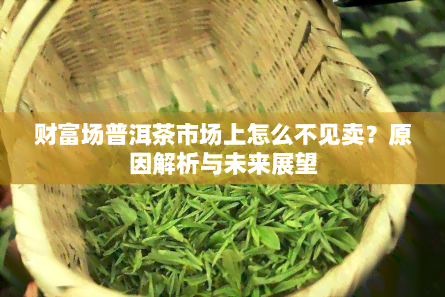 财富场普洱茶市场上怎么不见卖？原因解析与未来展望