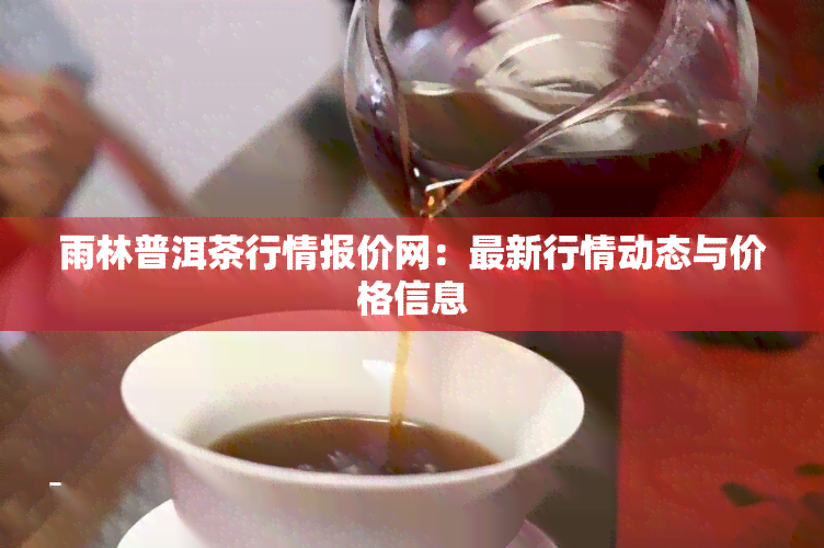 雨林普洱茶行情报价网：最新行情动态与价格信息