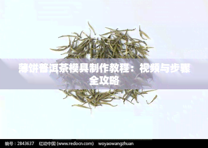 薄饼普洱茶模具制作教程：视频与步骤全攻略