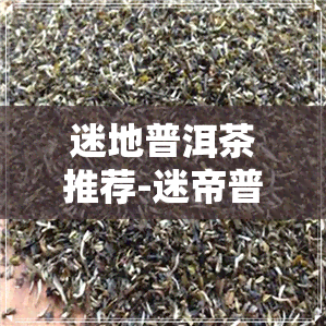 迷地普洱茶推荐-迷帝普洱茶多少钱