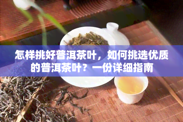 怎样挑好普洱茶叶，如何挑选优质的普洱茶叶？一份详细指南