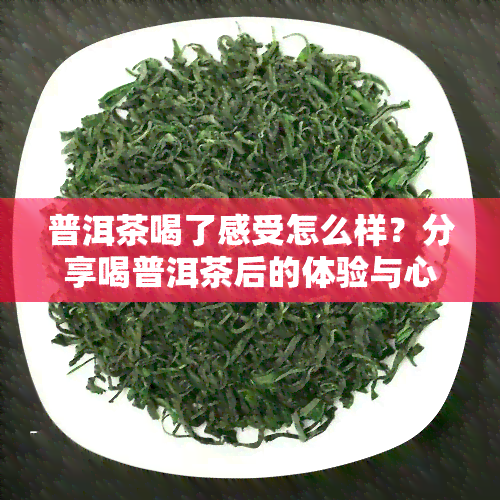 普洱茶喝了感受怎么样？分享喝普洱茶后的体验与心得