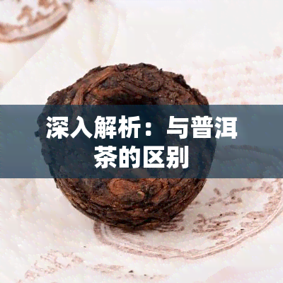 深入解析：与普洱茶的区别