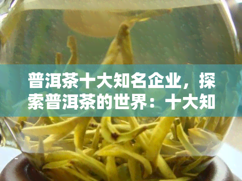 普洱茶十大知名企业，探索普洱茶的世界：十大知名一览