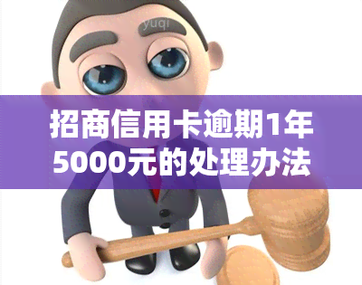 招商信用卡逾期1年5000元的处理办法及可能的法律后果