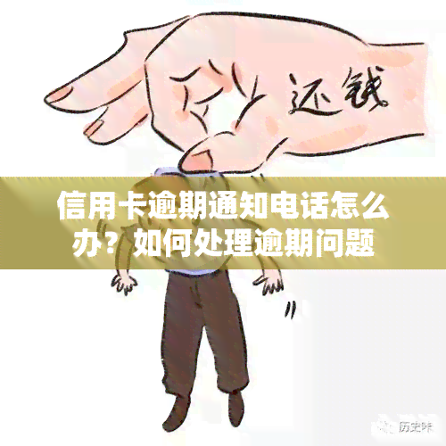 信用卡逾期通知电话怎么办？如何处理逾期问题