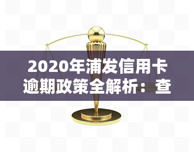 2020年浦发信用卡逾期政策全解析：查询与内容一网打尽