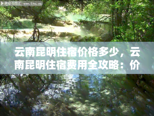 云南昆明住宿价格多少，云南昆明住宿费用全攻略：价格多少？去哪里住性价比更高？