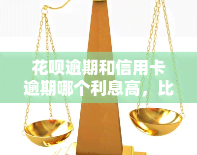 花呗逾期和信用卡逾期哪个利息高，比较一下：花呗逾期和信用卡逾期，哪个利息更高？