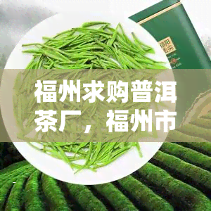 福州求购普洱茶厂，福州市场：寻求优质普洱茶厂合作