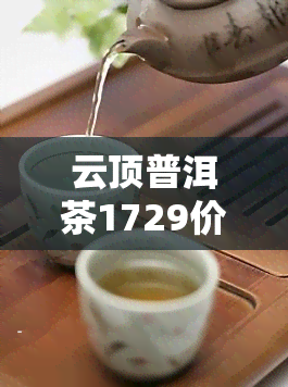 云顶普洱茶1729价格，探索云顶普洱茶1729的珍贵价值与市场价格