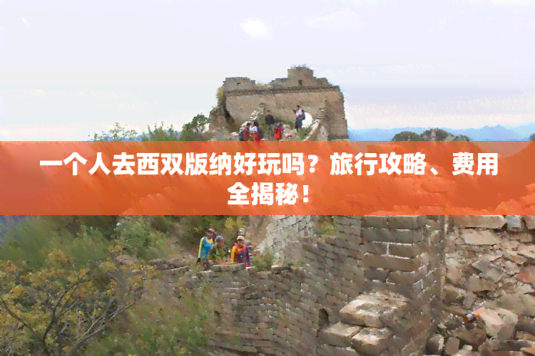 一个人去西双版纳好玩吗？旅行攻略、费用全揭秘！