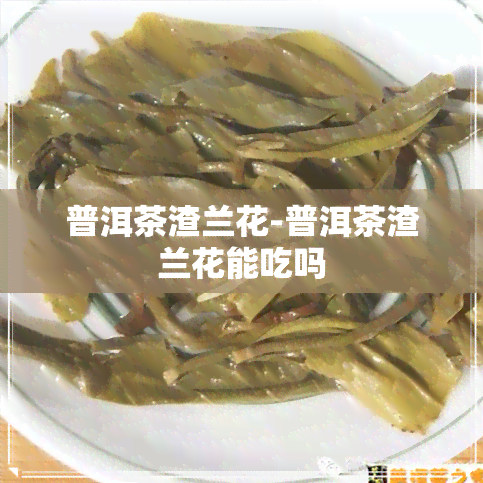 普洱茶渣兰花-普洱茶渣兰花能吃吗