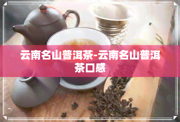 云南名山普洱茶-云南名山普洱茶口感