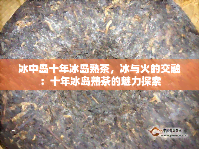 冰中岛十年冰岛熟茶，冰与火的交融：十年冰岛熟茶的魅力探索