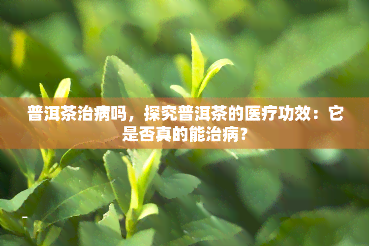 普洱茶治病吗，探究普洱茶的医疗功效：它是否真的能治病？