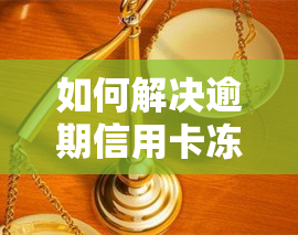 如何解决逾期信用卡冻结问题？全攻略！