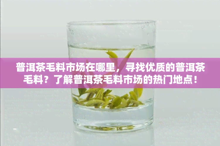 普洱茶毛料市场在哪里，寻找优质的普洱茶毛料？了解普洱茶毛料市场的热门地点！