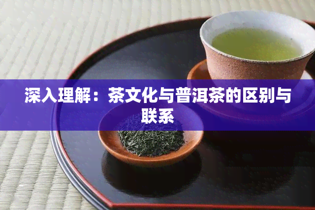 深入理解：茶文化与普洱茶的区别与联系