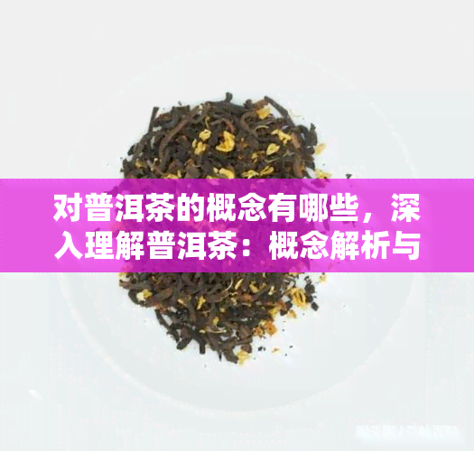 对普洱茶的概念有哪些，深入理解普洱茶：概念解析与特点介绍