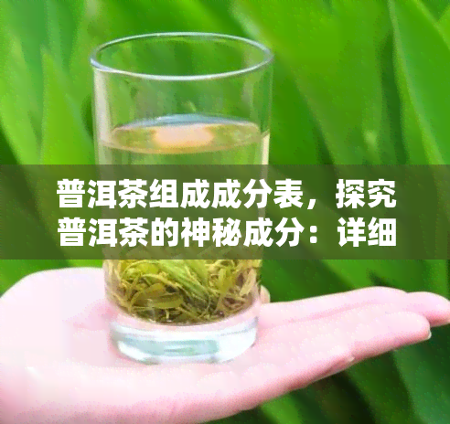 普洱茶组成成分表，探究普洱茶的神秘成分：详细组成分析