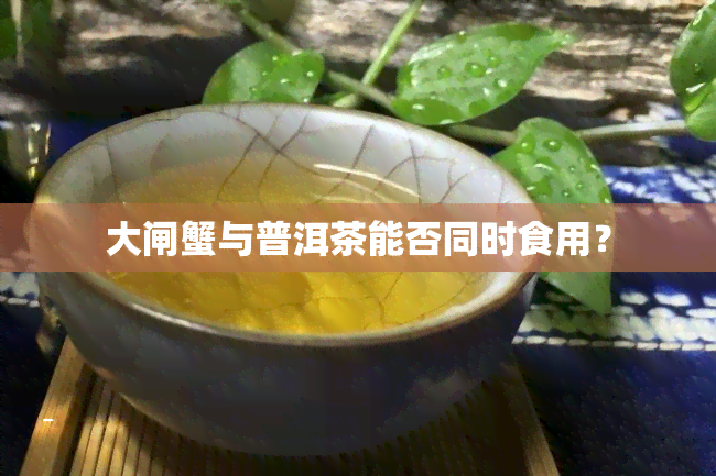 大闸蟹与普洱茶能否同时食用？