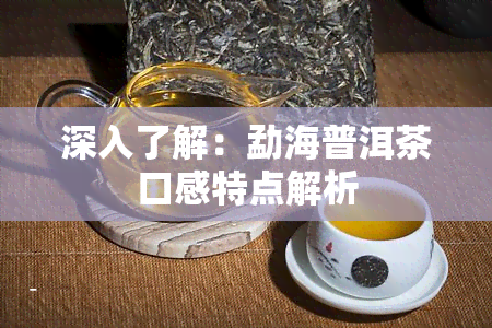 深入了解：勐海普洱茶口感特点解析