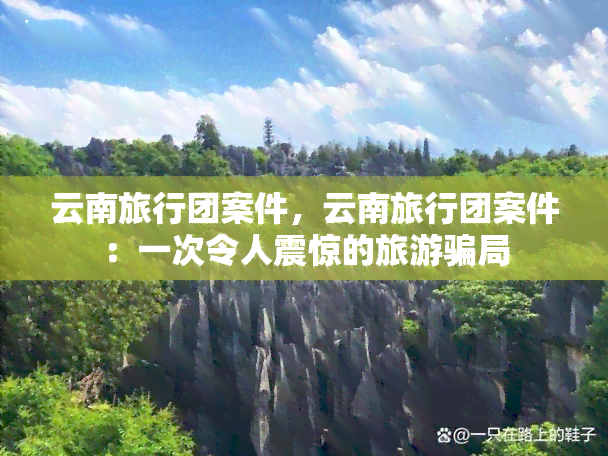 云南旅行团案件，云南旅行团案件：一次令人震惊的旅游骗局