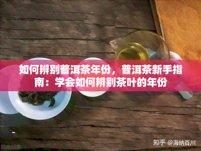 如何辨别普洱茶年份，普洱茶新手指南：学会如何辨别茶叶的年份