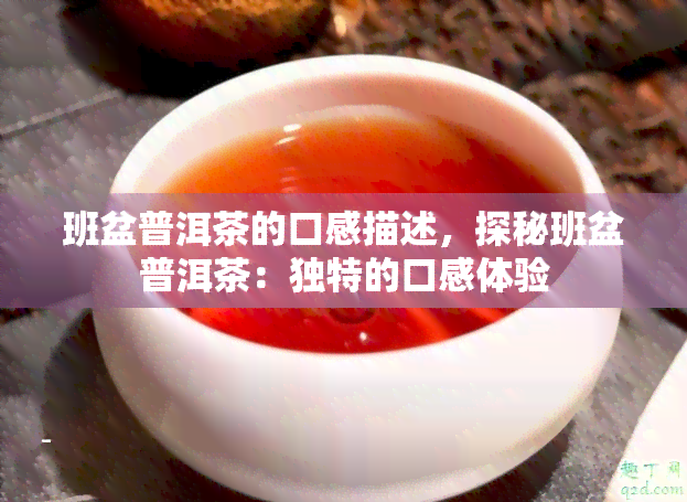 班盆普洱茶的口感描述，探秘班盆普洱茶：独特的口感体验