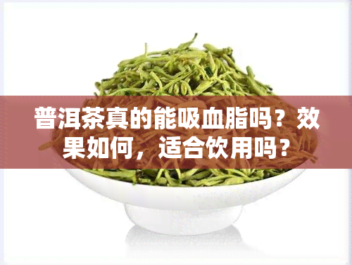 普洱茶真的能吸血脂吗？效果如何，适合饮用吗？